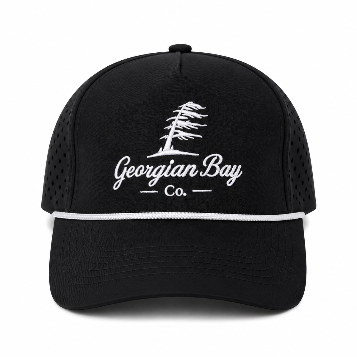 Georgian Bay Co. Rope Snapback -Black