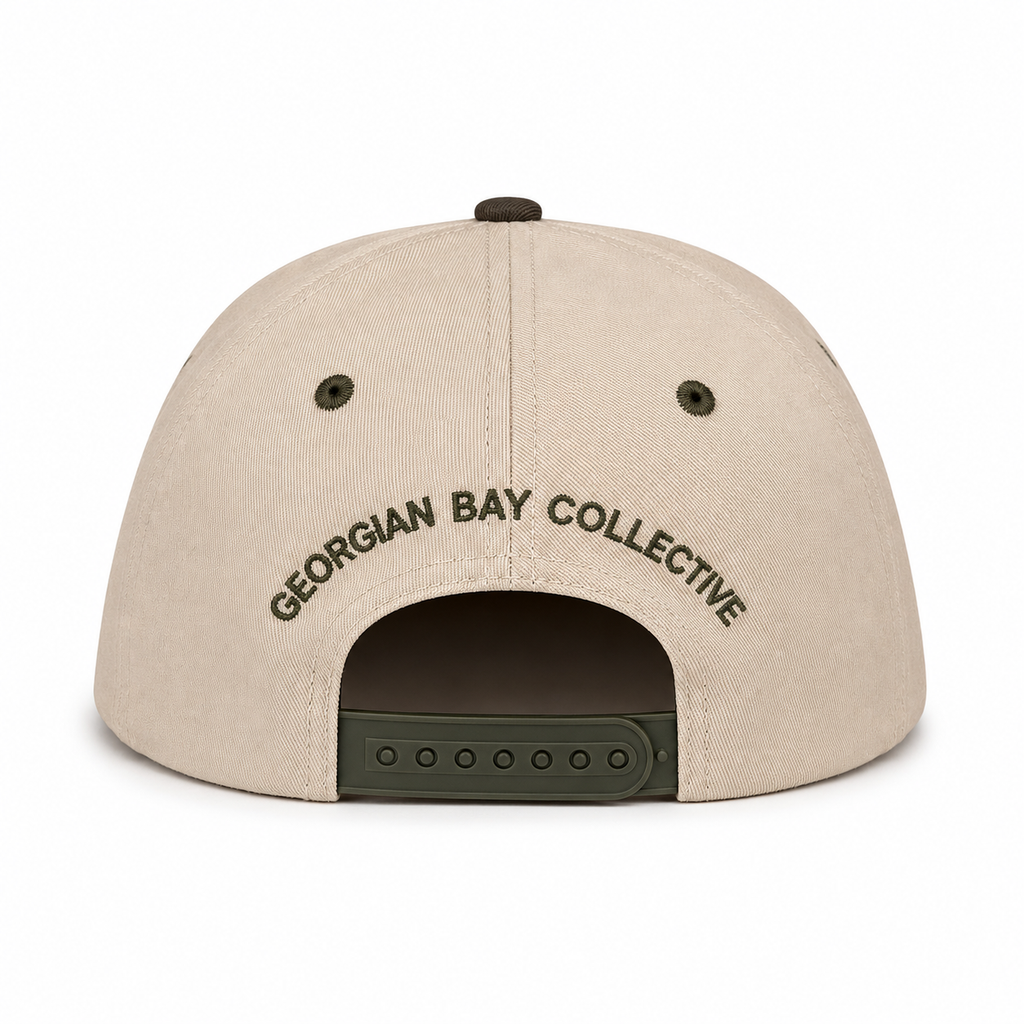 Georgian Bay Snapback Ball Cap - Pine Green