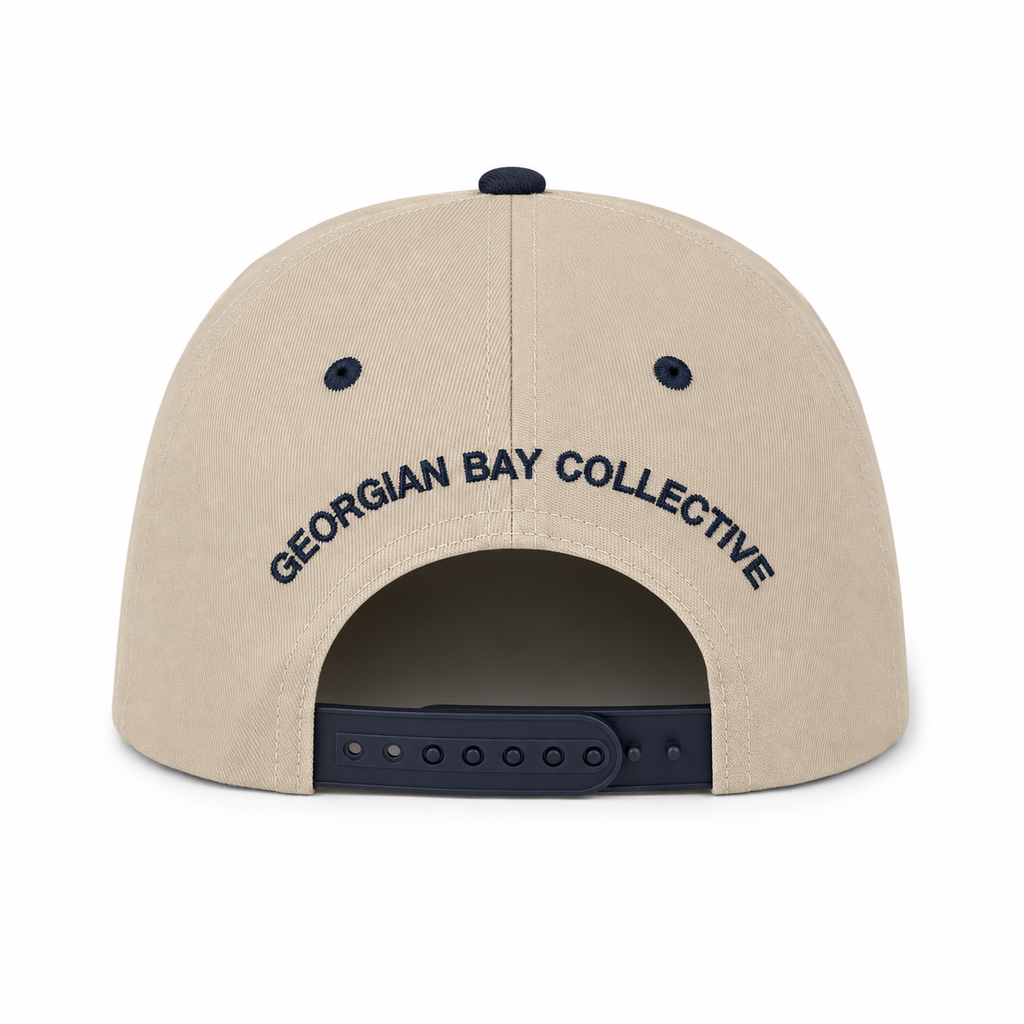 Georgian Bay Snapback Ball Cap - Navy