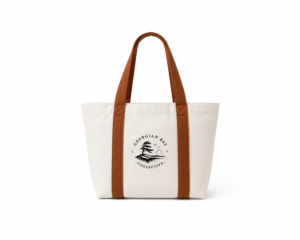 Georgian Bay Everyday Brown Canvas Tote