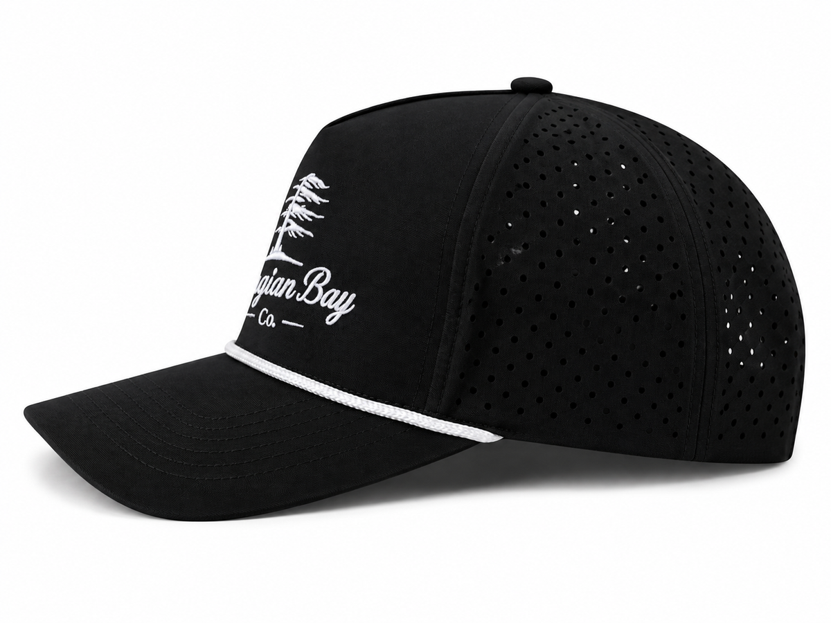 Georgian Bay Co. Rope Snapback -Black