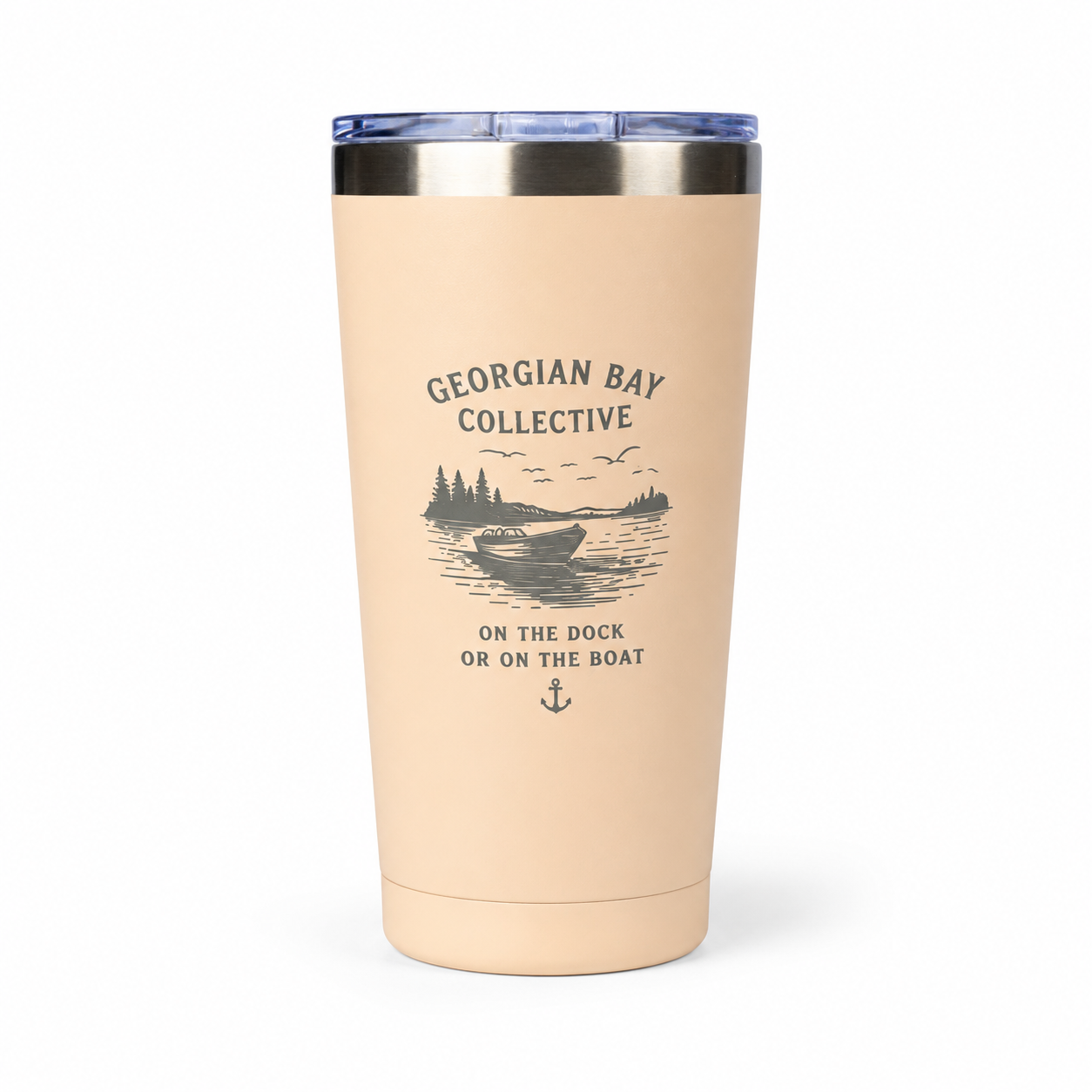 Georgian Bay Cream Peach 20 oz Tumbler