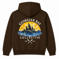 Georgian Bay Golden Hour Hoodie - Brown
