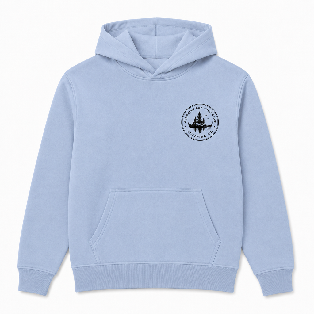 Georgian Bay Golden Hour Hoodie - Blue