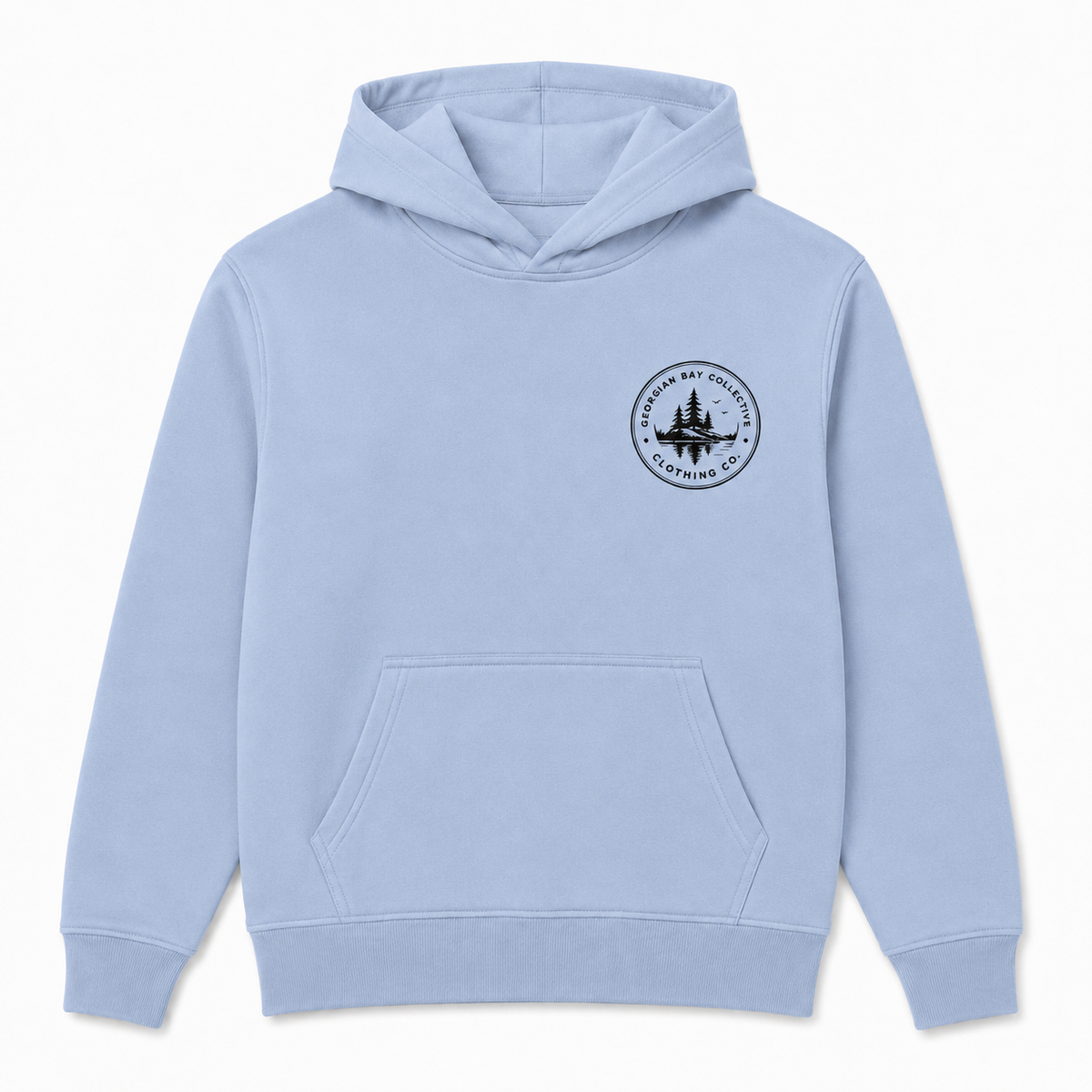 Georgian Bay Golden Hour Hoodie - Blue