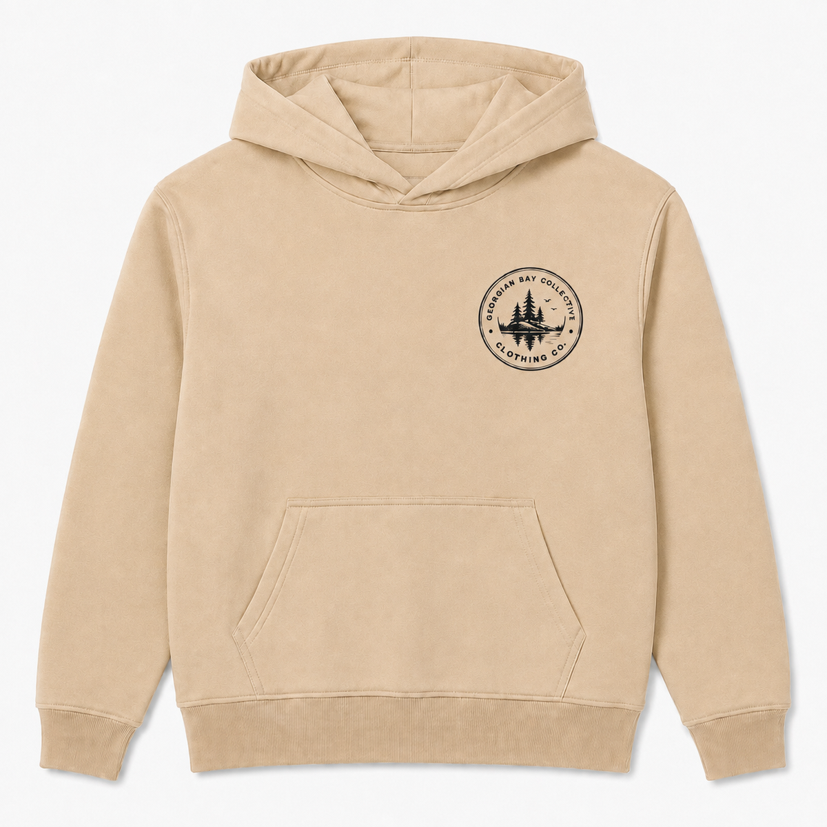 Georgian Bay Golden Hour Hoodie - Tan