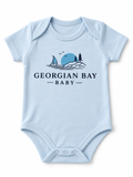 Georgian Bay Baby Onesie Blue