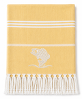 Jumping Bass - Yellow Turkish Towel