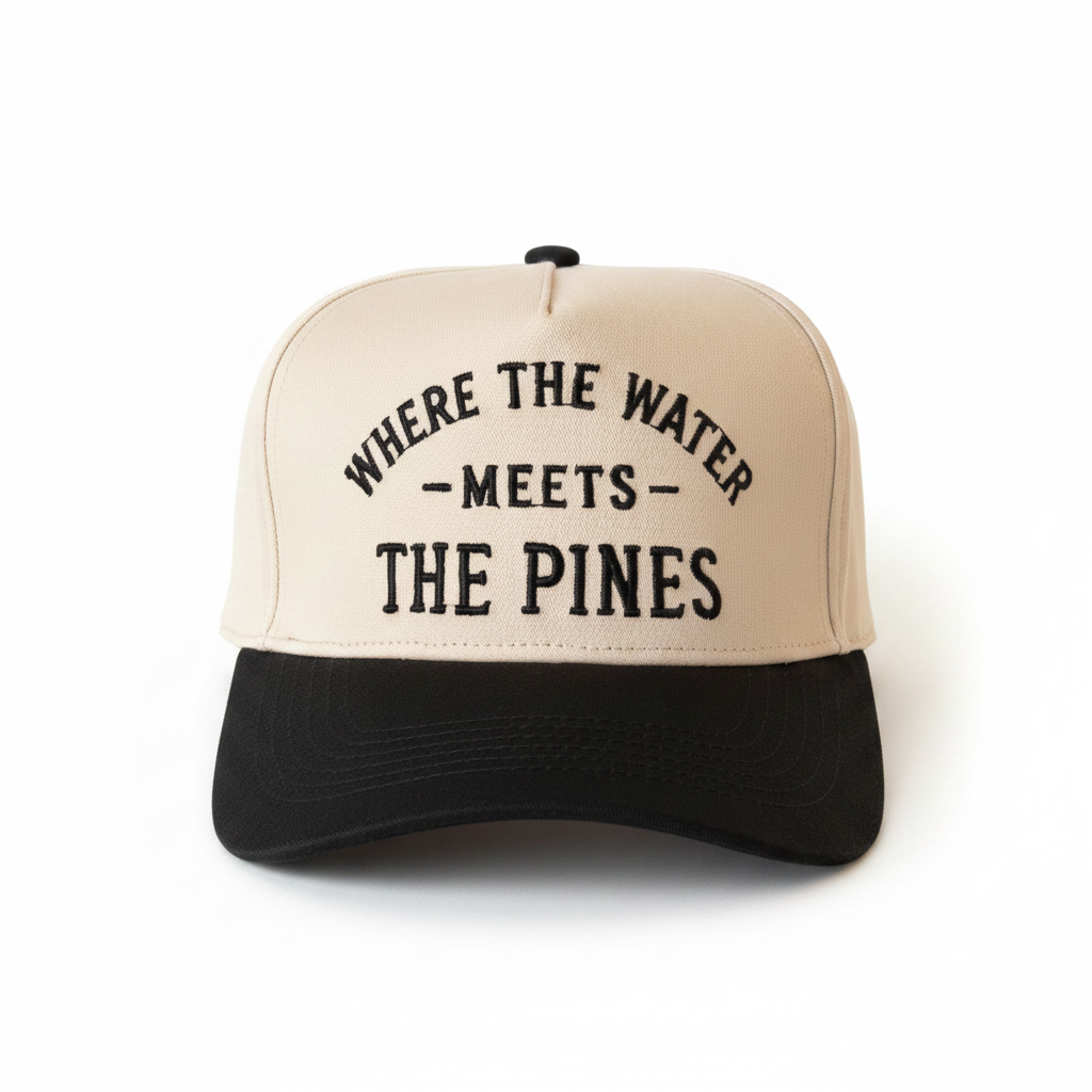 Where The Water Meets The Pines Hat