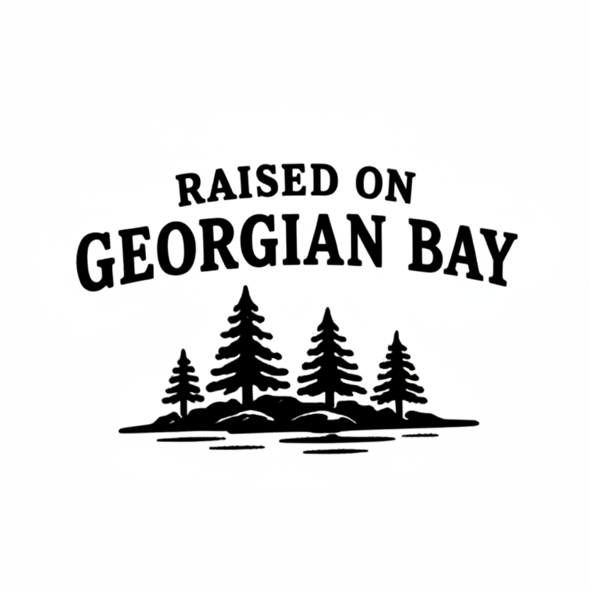 Raised on Georgian Bay Decal